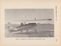 Picture 1 of 4 from Full-scale Wind-tunnel and Flight Tests of a Fairchild 22 Airplane Equipped with External-airfoil Flaps (1937), leaf 20