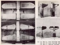 An illustration from Free Spinning Wind-tunnel Tests of a Low-wing Monoplane with Systematic Wings and Tails (1937)