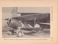 An illustration from Flight Tests of N.A.C.A. Nose-slot Cowlings on the BFC-1 Airplane (1939)