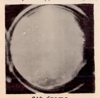 An illustration from A Preliminary Motion-picture Study of Combustion in a Compression-ignition Engine (1934)