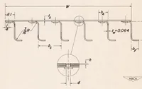 Picture 1 of 4 from Effect of Variation in Diameter and Pitch of Rivets on Compressive Strength of Panels with Z-section Stiffeners : Panels that Fail by Local Buckling and Have Various Values of Width-to-thickness Ratio for the Webs of the Stiffeners (1948), leaf 18
