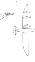 An illustration from Magnan glider M-2 (1924)