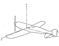 An illustration from Measurement of the moments of inertia of full scale airplanes (1927)