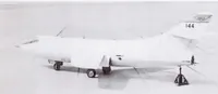 An illustration from Some Measurements of the Buffet Region of a Swept-wing Research Airplane During Flights to Supersonic Mach Numbers (1953)