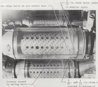 Picture 7 of 10 from Effectiveness of a Turbojet Tubular Combustor in Screening the Turbine from Foreign Objects (1955), leaf 18