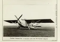 Picture 2 of 2 from Farman Monoplane F.170 : Commercial Airplane with One 500 HP. Farman Engine (1926), leaf 7