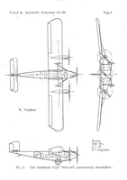 An illustration from Rohrbach all metal commercial airplane RO VIII "Roland" (1926)