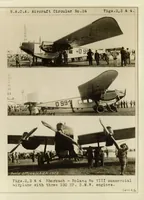An illustration from Rohrbach all metal commercial airplane RO VIII "Roland" (1926)