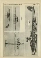 An illustration from The Dornier "Do.X" flying boat (German) : a giant high-wing monoplane (1930)