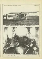 An illustration from The Fiat "T.R.1" training and touring airplane (Italian) : a two-place high-wing monoplane (1930)