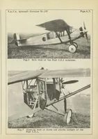 An illustration from The Fiat "T.R.1" training and touring airplane (Italian) : a two-place high-wing monoplane (1930)