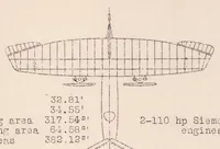 An illustration from Focke-wulf F 19a "ente" Commercial Airplane (german) : a Tail-first High-wing Monoplane (1931)