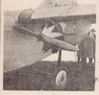 An illustration from Focke-wulf F 19a "ente" Commercial Airplane (german) : a Tail-first High-wing Monoplane (1931)