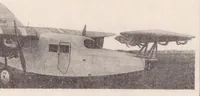 An illustration from Focke-wulf F 19a "ente" Commercial Airplane (german) : a Tail-first High-wing Monoplane (1931)