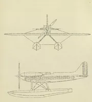 An illustration from The Supermarine S.6.B. Racing Seaplane (British) : A Low-Wing Twin-Float Monoplane (1931)