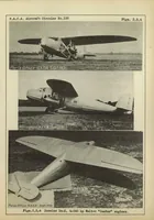 An illustration from The Dornier Do K commercial airplane (German) : a high-wing cantilever monoplane (1932)