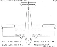 An illustration from The S.A.B.C.A. "S.XI" commercial airplane (Belgian) : a high-wing semicantilever monoplane (1932)