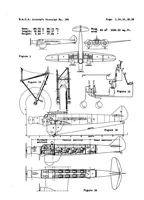 An illustration from The Dewoitine D.332 commercial airplane (French) : a three-engine all-metal low-wing monoplane (1933)