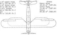 An illustration from The Hanriot H 431 military airplane (French) : a general purpose biplane (1931)