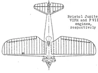 Picture 3 of 6 from Polish P type single-seat fighters : all-metal gull-type wing monoplanes (1931), leaf 13