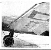 Picture 5 of 6 from Heinkel He 64 C sport airplane (German) : a two-seat low-wing cantilever monoplane (1933), leaf 8