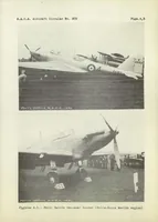 An illustration from Fairey "Battle" medium bomber airplane (British) : an all-metal low-wing cantilever monoplane (1937)