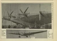 An illustration from The Junkers "G 38" commercial airplane (German) : a giant high-wing monoplane (1930)