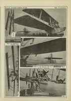An illustration from The Caproni "90 P.B." military airplane (Italian) : a giant biplane of 6000 horsepower (1930)
