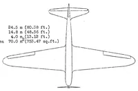An illustration from The Bernard 80 G.R. long-distance airplane (French) : a two-place cantilever monoplane (1931)