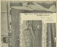 An illustration from The Mono-Spar light airplane (British) : a twin-engined low-wing cabin monoplane (1931)