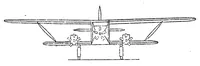 An illustration from Breguet 390 T commercial airplane (French) : a ten-seat all-steel sesquiplane (1931)