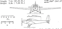An illustration from The Guilleman J.G. 10 (French) : a two-place touring low-wing monoplane (1931)