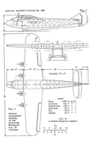 Picture 1 of 5 from Armstrong-Whitworth A.W. XV "Atlanta" airplane (British) : a commercial multiplace cantilever monoplane (1932), leaf 11