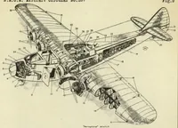 An illustration from Armstrong-Whitworth A.W. XV "Atlanta" airplane (British) : a commercial multiplace cantilever monoplane (1932)