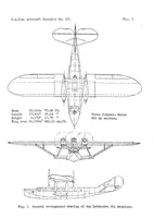 An illustration from The Latecoere 501 commercial seaplane (French) : a three-engine metal sesquiplane (1932)