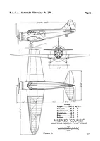 An illustration from The Airspeed "Courier" commercial airplane (British) : a low-wing cantilever monoplane (1933)