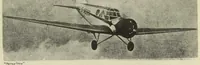 An illustration from The Airspeed "Courier" commercial airplane (British) : a low-wing cantilever monoplane (1933)