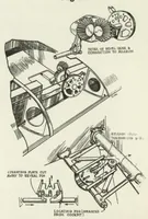 An illustration from The Comper "Streak" single seat airplane (British) : a low-wing cantilever monoplane (1934)