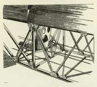 An illustration from The Comper "Streak" single seat airplane (British) : a low-wing cantilever monoplane (1934)