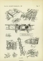 An illustration from Boulton Paul p.71A commercial airplane (British) : a two-engine biplane (1935)