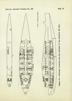 An illustration from The Latecoere 521 "Lieutenant De Vaisseau Paris" commercial flying boat (French) : a two-deck six-engine semicantilever sesquiplane (1936)
