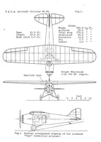 An illustration from Lockheed "Vega" airplane : a commercial cabin monoplane (1927)
