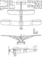 Picture 1 of 2 from Albessard "Triavion" Airplane (French) : A Two-Seat Tandem Monoplane (1929), leaf 6