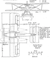 An illustration from The Parnall "Pipit" (British) : A Single-Seat Ship's Fighter (1929)