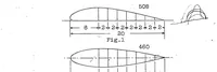 An illustration from Experiments on airfoils with trailing edge cut away (1927)