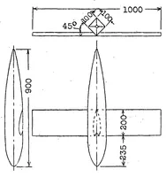 An illustration from Investigation of the Effect of the Fuselage on the Wing of a Low-Wing Monoplane (1929)