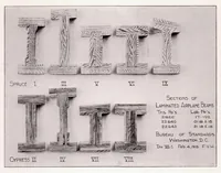 Picture 2 of 6 from The Strength of One-Piece Solid, Build-Up and Laminated Wood Airplane Wing Beams (1920), leaf 8