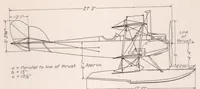 An illustration from Characteristics of a Single Float Seaplane During Take-off (1925)