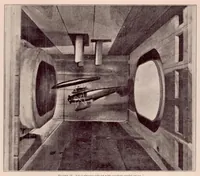 An illustration from Experimental Determination of Jet Boundary Corrections for Airfoil Tests in Four Open Wind Tunnel Jets of Different Shapes (1931)
