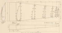 An illustration from Pressure Distribution Over a Thick, Tapered and Twisted Monoplane Wing Model-NACA 81-J (1932)